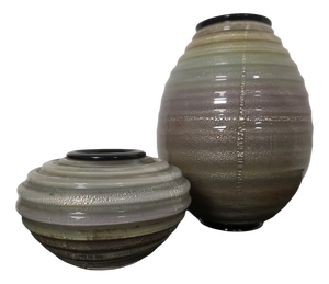 Vases from Seguso Vetri d'Arte, 1980s, Set of 2