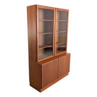 Vintage Teak Display Cabinet by Gunni Omann for Omann Jun For Sale