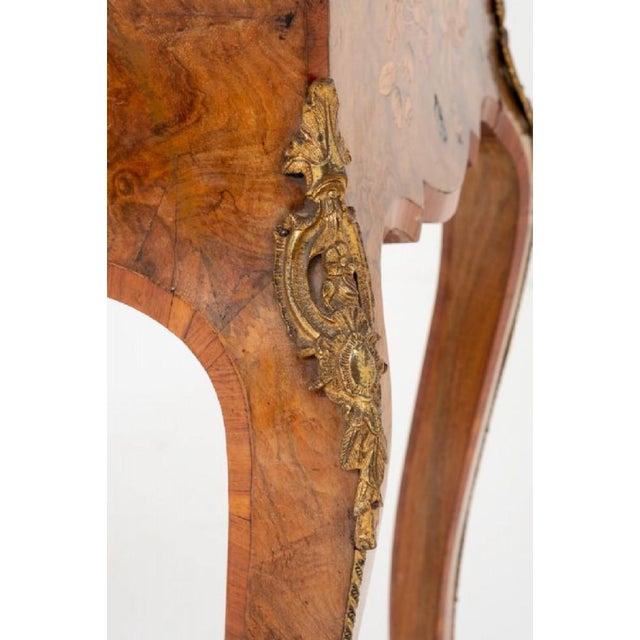 French Desk Happiness on the Day in Walnut, 1860s For Sale - Image 4 of 18