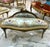 This exquisite antique French-style settee is a timeless statement piece, perfect for elegant interiors. Upholstered in...