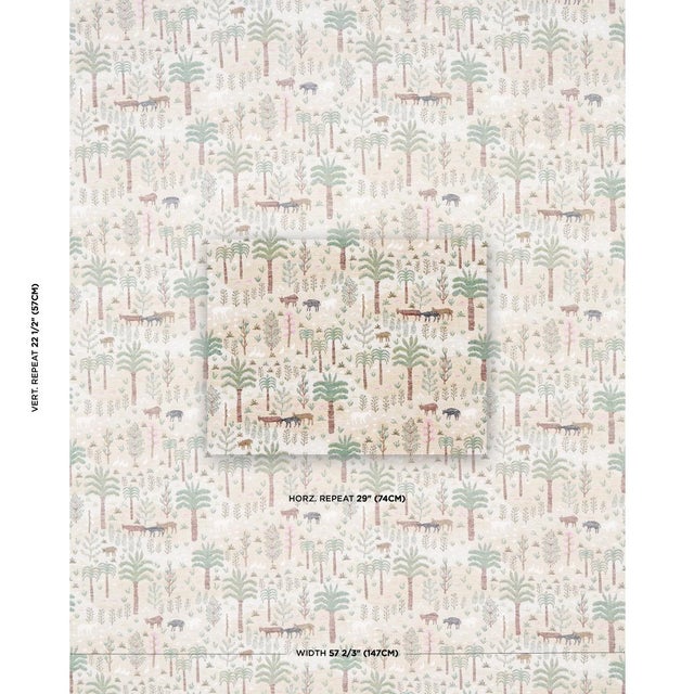 Inspired by handwoven textiles from South and Central America, Las Colinas in natural is a charming pastoral design that...