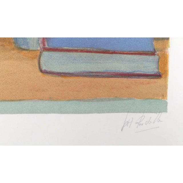 Flower Vase Pierre Rudelle Year: circa 1975 Size: 25.5 in. x 19.5 in. Lithograph on Arches, signed in pencil EA