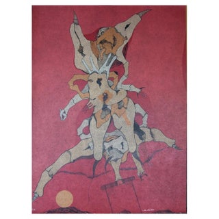 Jorge Camacho, Cenizas-2, Lithograph For Sale