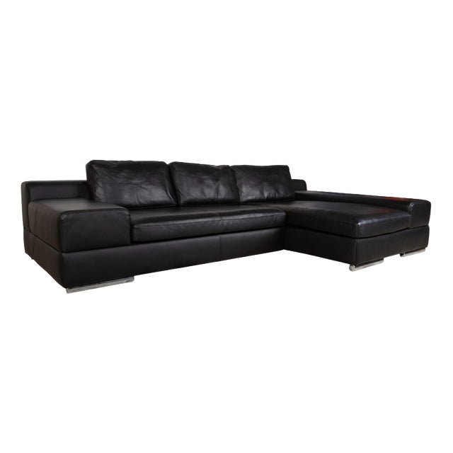 Leather Corner Sofa from Ewald Schillig For Sale