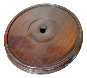 Round Mahogany Chinese Stand