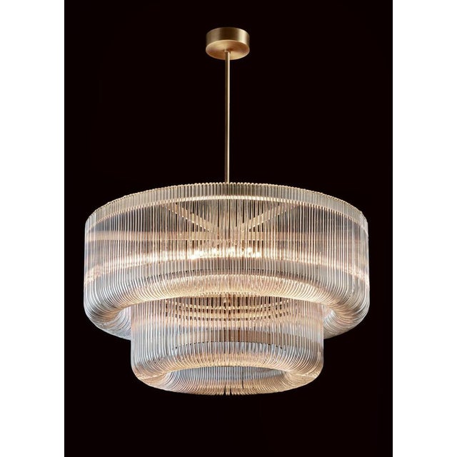 Bovola 24 light chandelier by aggiolight dimensions: d 100 x h 57 cm. Materials: antique bronze-plated metal, handmade...