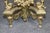 Pair Louis XVI Style Brass Fireplace Andirons Chenets For Sale In Philadelphia - Image 6 of 9