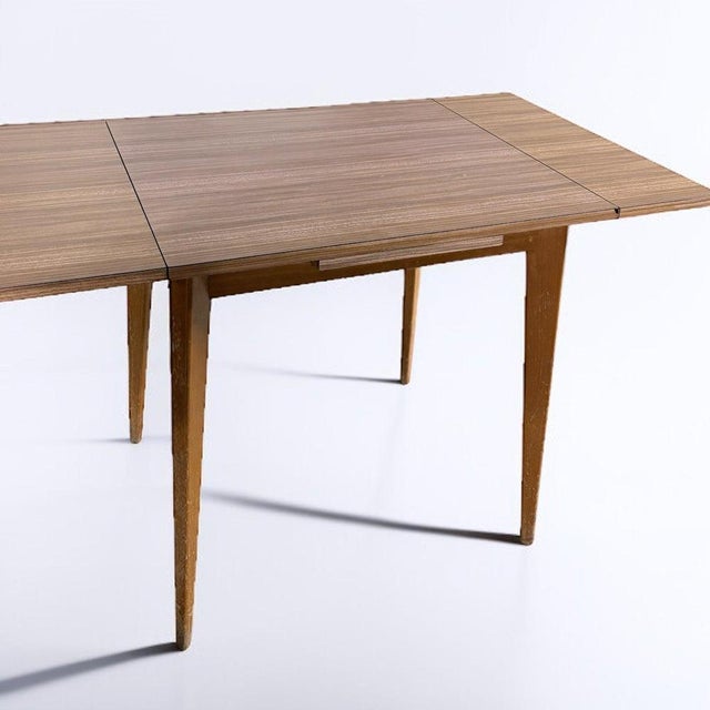 Mid-Century Extending Dining Table with Formica Top, 1950s For Sale - Image 3 of 7
