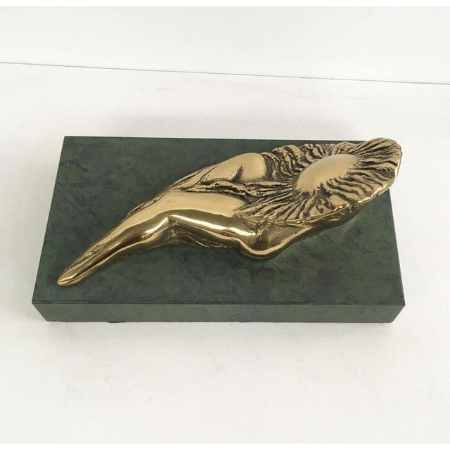 Italian Bronze Abstract Sculpture by Patrizia Guerresi, 1986 For Sale - Image 6 of 18