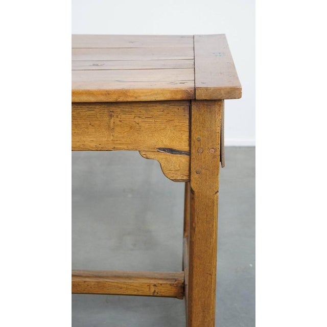 French Farmers Dining Table, Late 18th Century For Sale - Image 9 of 12