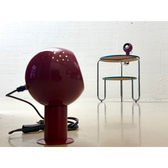 Metal Magnetic Eyeball Table Lamps, Italy, 1970s For Sale - Image 7 of 17