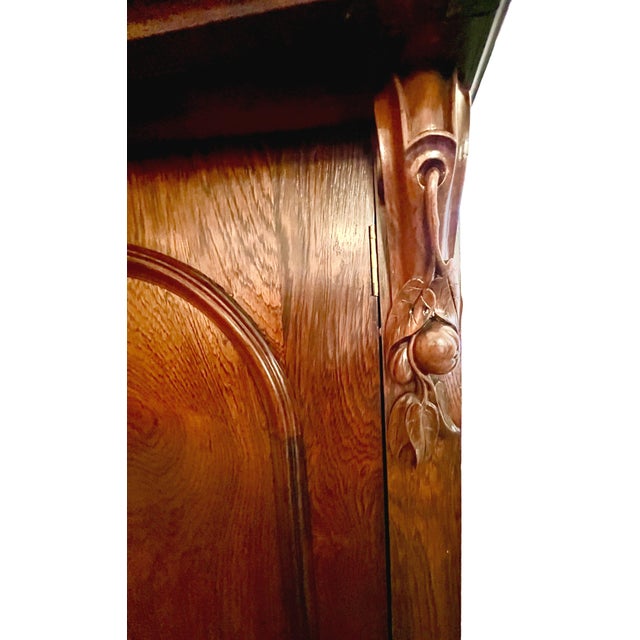 Large Victorian Mahogany & Rosewood Server Sideboard Chiffonier Buffet Turn of the Century For Sale - Image 10 of 10