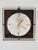 An elegant modernist wall clock manufactured by the German company Kienzle. This model features the distinctive Mid-...