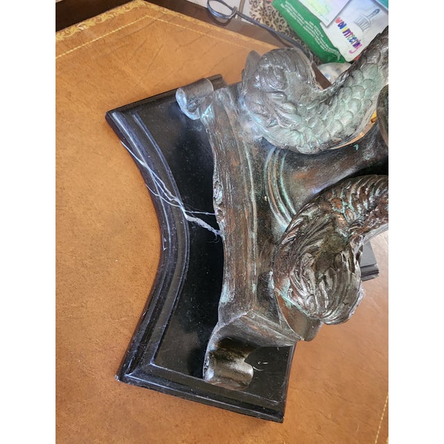 Grand Tour Grand Tour Style Patinated Bronze Lamp For Sale - Image 3 of 12