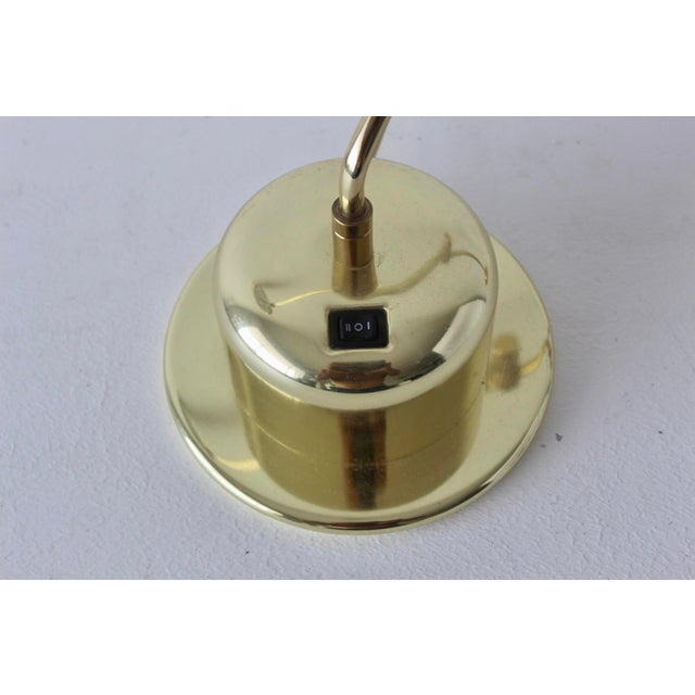 Bankamp Leuchten G Style Large Brass Metal Swing Arm Table Light Vintage For Sale - Image 9 of 18