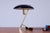 Brass and Black Decora Z Table Lamp by Louis Kalff for Philips, 1950s For Sale - Image 11 of 17
