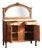 Historicist Buffet with Mirrored Top and Marble Slab, 1920 For Sale