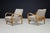 Beige Bentwood Chairs by Karel Koželka & Antonín Kropáček, Czechoslovakia, 1940s, Set of 2 For Sale - Image 8 of 17