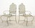 Set of Four Rose Tarlow Style Iron Lattice Garden Chairs For Sale In Sacramento - Image 6 of 18
