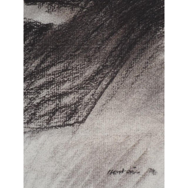 Contemporary Claude Hastaire, Valley, Original Pastel For Sale - Image 3 of 4