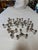 Set of 10 Nagel Stoff Modular Chrome Candle Holders For Sale - Image 4 of 10