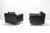 Antonio Citterio Harry Chairs in Black Leather by Antonio Citterio for B&B Italia, 1990s, Set of 2 For Sale - Image 4 of 14