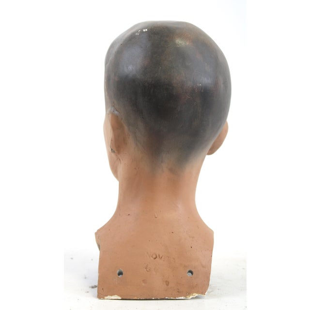 Sculpture Materials French Mannequin Head Youthful For Sale - Image 7 of 11