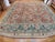 Textile Antique Oushak Carpet, Red Carpet, Handmade Carpet, Turkish Carpet, Brown, Green For Sale - Image 7 of 16