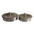 1990s Match Italian Pewter Oval Lidded Trinket Boxes, Set of 2 For Sale
