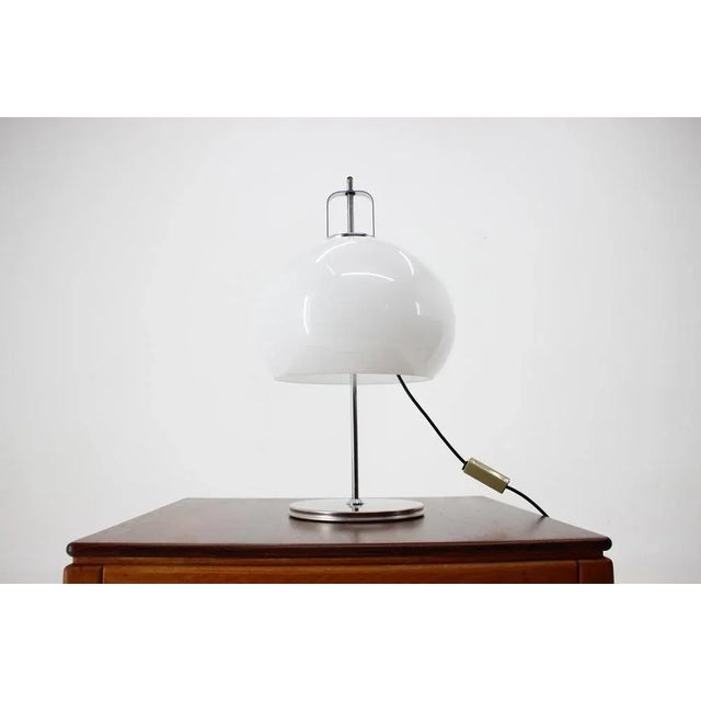 Guzzini Large Table Lamp by Guzzini for Meblo, Italy, 1970s For Sale - Image 4 of 8