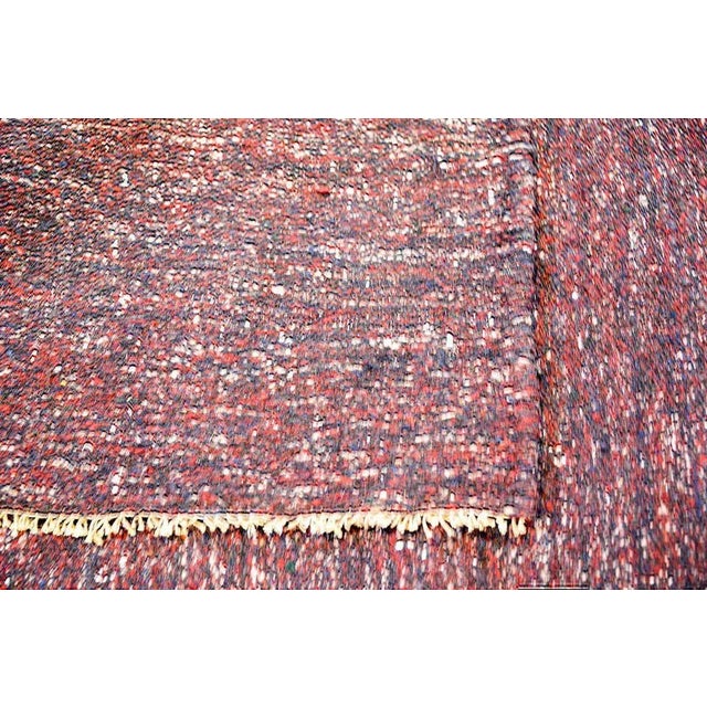 Mid 20th Century Vintage Gabbeh Kilim Rug For Sale - Image 5 of 6