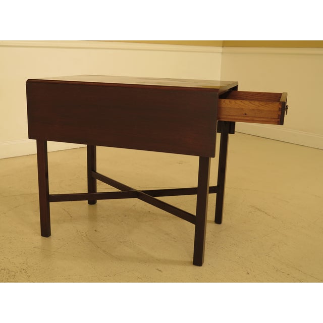 Kittinger Pembroke Chippendale Mahogany Table Chairish