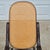 Mid-Century Modern 1970s Vintage Thonet Style Bentwood Cane Rocking Chair Dark Stained Frame For Sale - Image 3 of 12