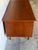 Teak Executive Desk With Inset Handles Danish Mid-Century Modern 1960s For Sale - Image 9 of 11