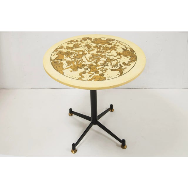 Side Table by Piero Fornasetti, 1950s For Sale - Image 6 of 6