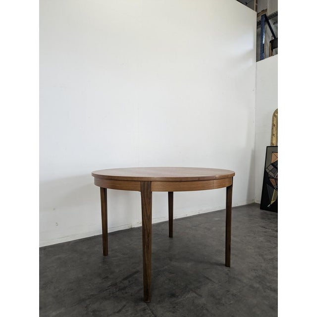 Vintage Scandinavian Table in Teak For Sale - Image 9 of 13