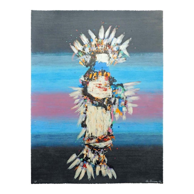 Pablo Antonio Milan "Kuchina Dancer" Serigraph on Paper Hand Signed Make Offer For Sale