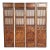 Antique Chinese Temple Doors Panels Screens Wall Art - Set of 4 For Sale