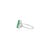 Not Yet Made - Made To Order Natural Marquise Emerald & Diamond Three-Stone Engagement Ring Size 5.5 in 18k Gold For Sale - Image 5 of 14