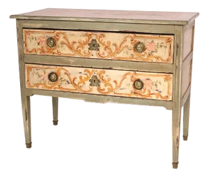 Antique Louis XVI Style Painted Chest of Drawers
