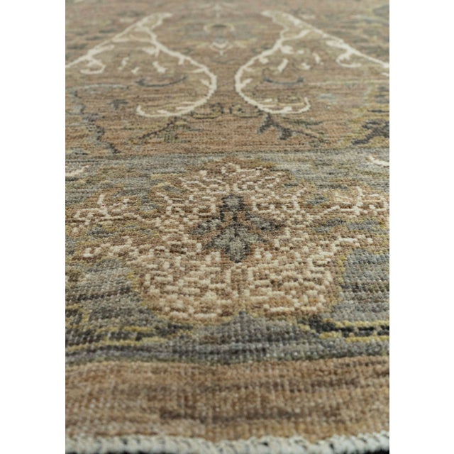 Contemporary Oushak Rug 8'10" x 12'1" For Sale - Image 3 of 4