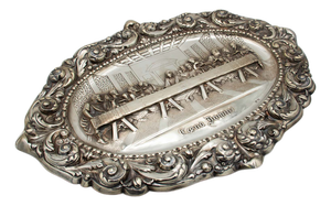 Wall Salver with High Reliefs of the Last Supper