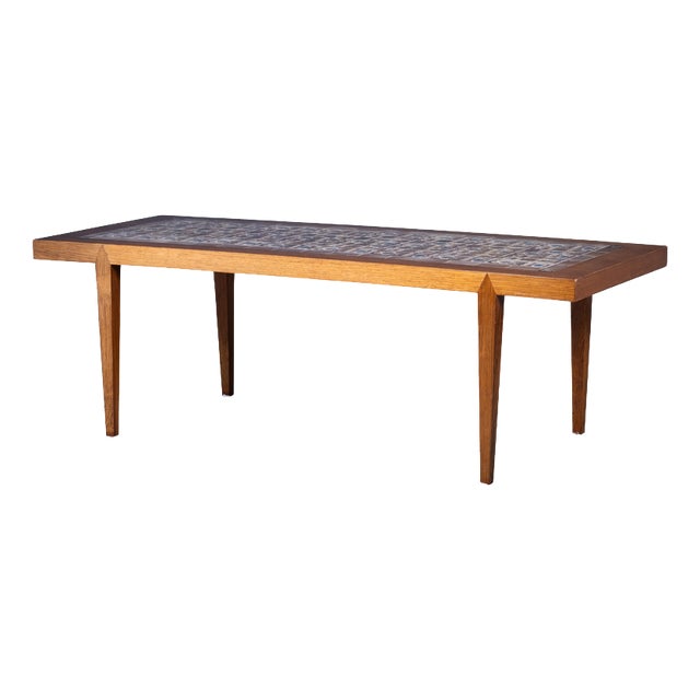 Rectangular Rosewood Coffee Table attributed to Severin Hansen for Haslev Møbelfabrik, 1960 For Sale