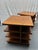 Donald Judd 1960s Set of Burled Wood Bookshelf Bedside Tables - In the Manner of Donald Judd For Sale - Image 4 of 5