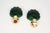 Large Italian Glass and Chrome Wall Lamps, Italy, 1970s, Set of 2 For Sale - Image 4 of 10