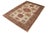 Rustic Super Kazak Beige/Rust Wool Rug - 5'6'' X 8'0'' For Sale - Image 9 of 10