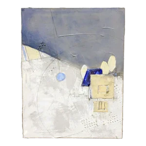 "Foothill" Original Mixed Media Painting by Jill Krasner