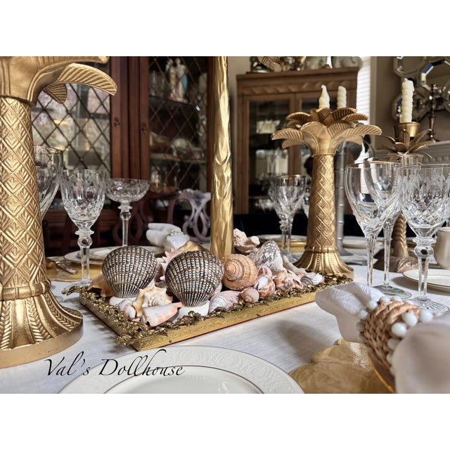 Mid 20th Century Made in Japan Shell Motif Salt & Pepper - Set of 2 For Sale - Image 14 of 16