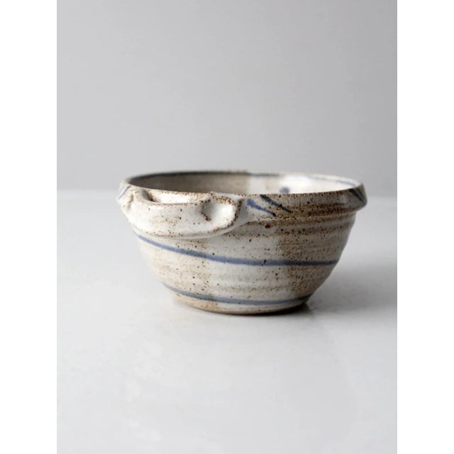 Late 20th Century Vintage Studio Pottery Bowl For Sale - Image 5 of 11