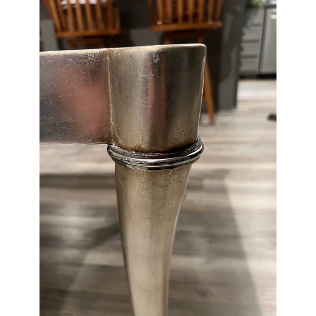 Ferguson Copeland Silver Leaf Coffee Table For Sale - Image 12 of 13